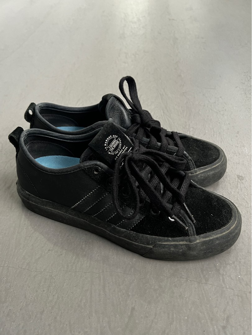 Adidas Matchcourt Triple Black Skate Shoes