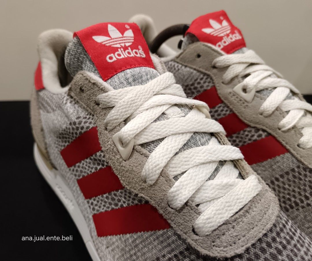 ADIDAS ZX700 IM Grey Red Orig. 7.5uk Lawa Men s Fashion Footwear Sneakers on Carousell