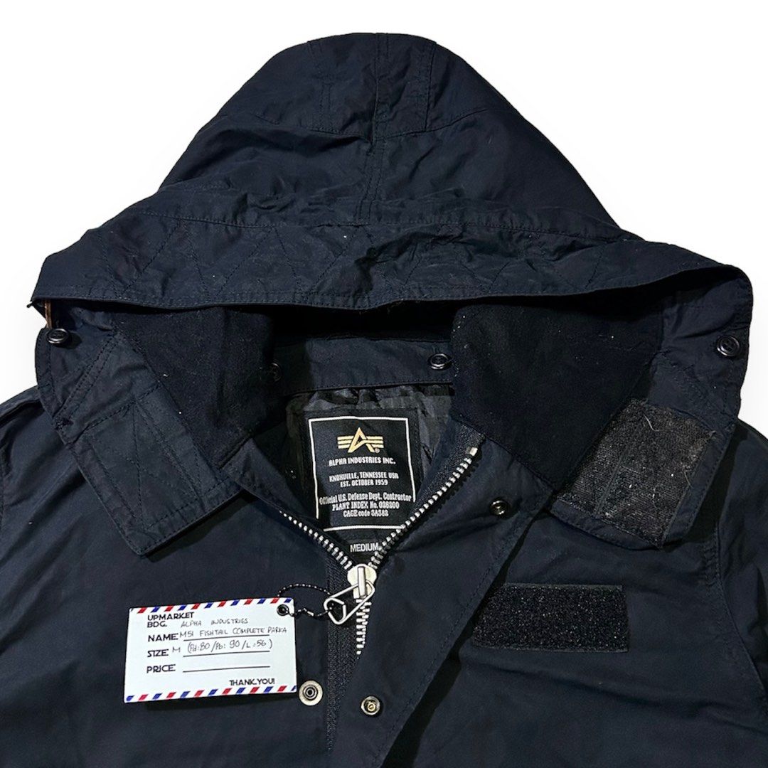 Alpha Industries M51 fishtail Complete Parka Fesyen Pria Pakaian Baju Luaran di Carousell