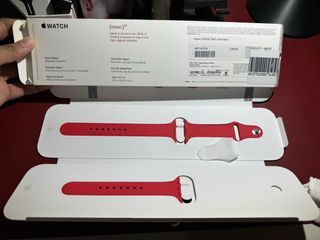 Apple Watch Red Sport Band 45mm