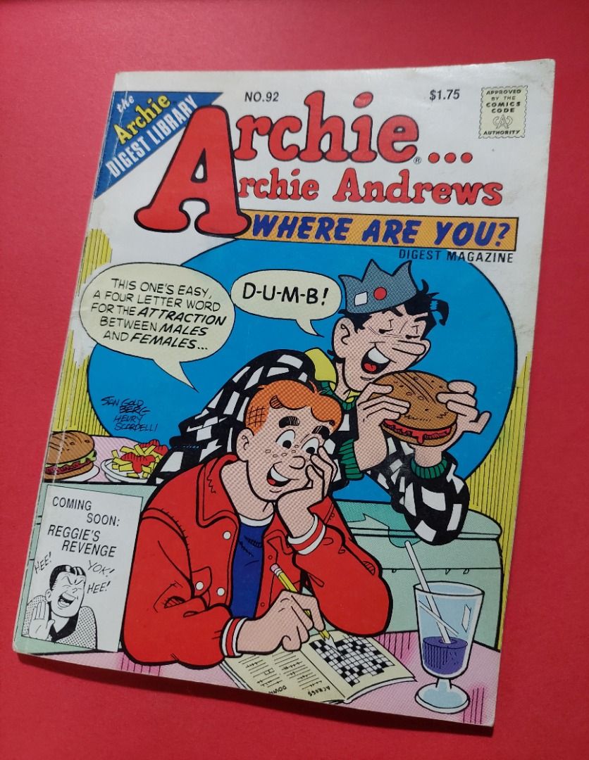 Archie comics (Category: Comics & Manga) located in Antipolo. Submitted by cychiyo (Listing ID 1299395538, Image 1). Description: Archie comics single digest 120 only no issues payment via BDO s/a.
