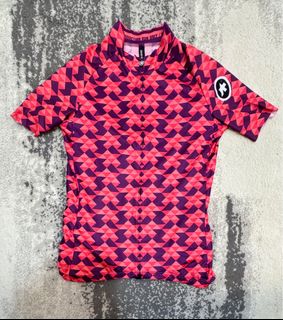 美品ASSOS FASTLANE DIAMOND CRAZY SSジャージ XS Switzerland Assos