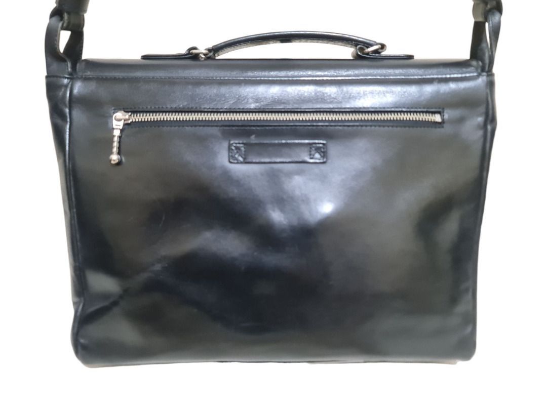 JEAN PAUL GAULTIER 1990s map briefcase bag
