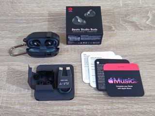 Beats Studio Buds Black Bluetooth Wireless Earphones ANC Complete with Carry Case