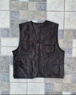 Black Multi Pocket Vest