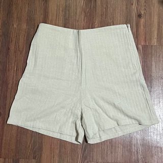 BM Suit Calista Linen Shorts in Oatmeal