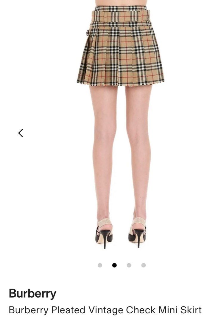 Brand New With Tag Burberry Skirt Women s Fashion Bottoms Skirts on Carousell