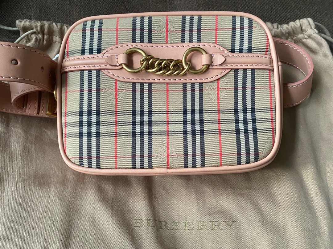 brand new Burberry 1983 Check Link Woman Waist Bum Bag Luxury Bags Wallets on Carousell