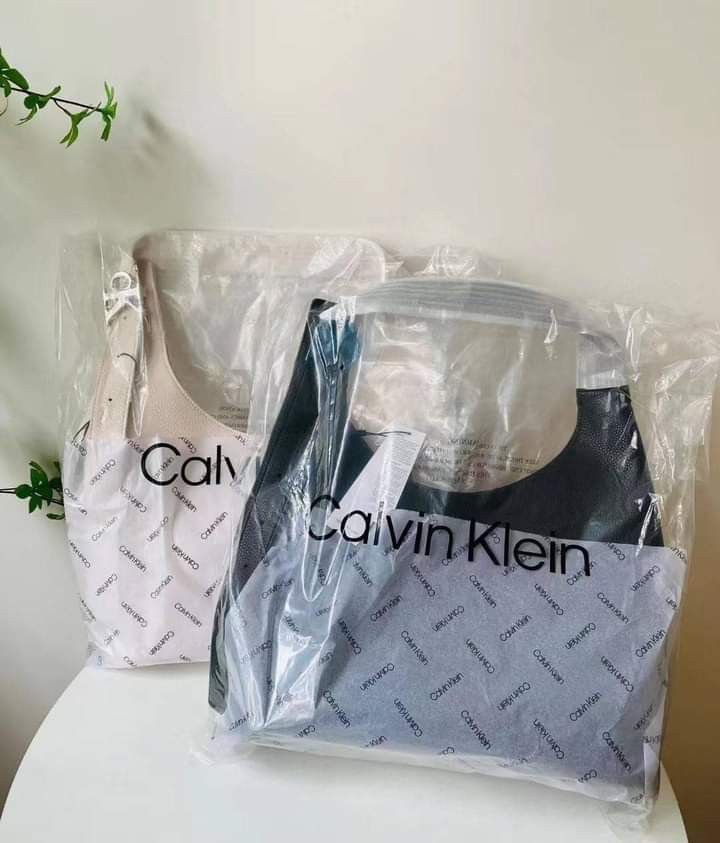 Calvin klein plastic bag top