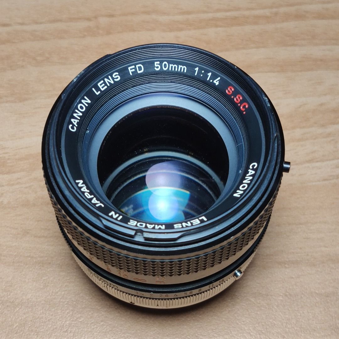 Canon FD 50mm f1.4 SSC, Photography, Lens & Kits on Carousell