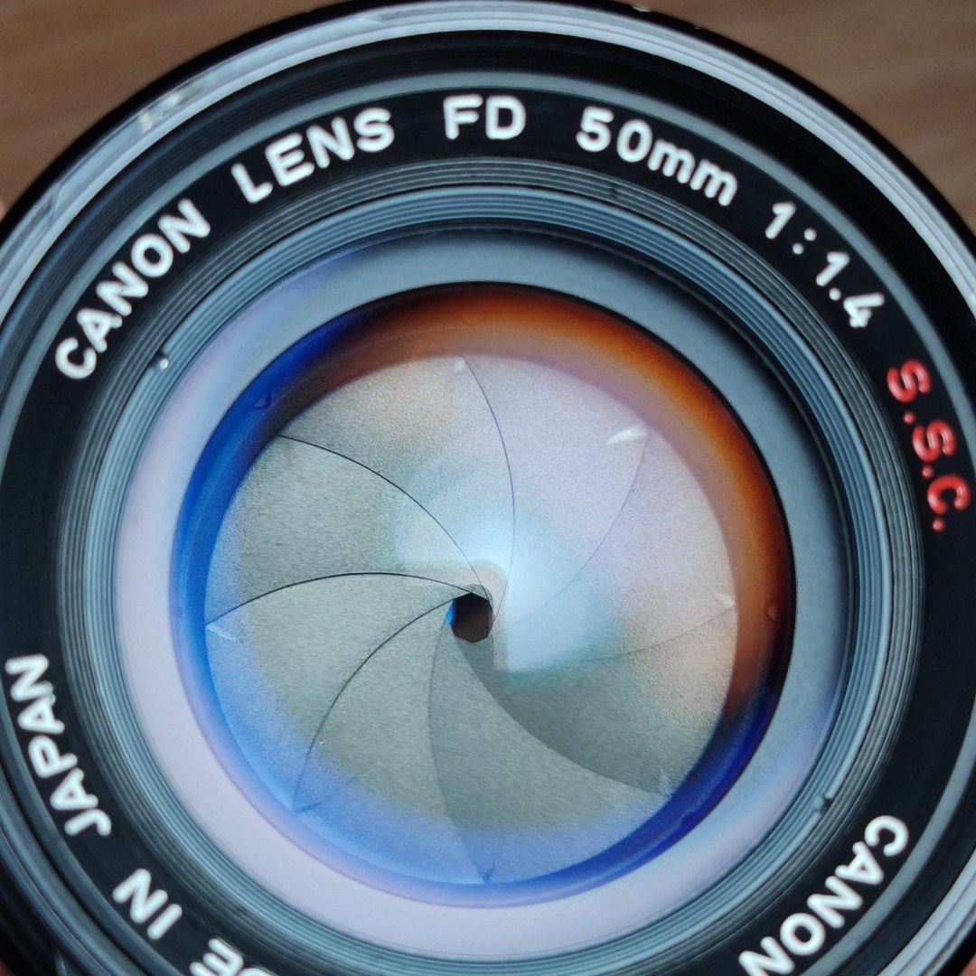 Canon FD 50mm f1.4 SSC, Photography, Lens & Kits on Carousell