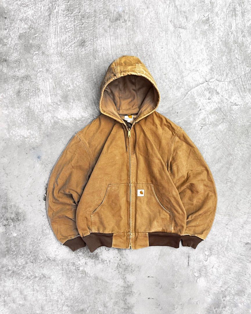 Carhartt jacket khaki cheap