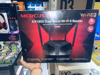 COD✔ Mercusys MR70X AX1800 WiFi 6 Dual Band Gigabit  Wireless Router
