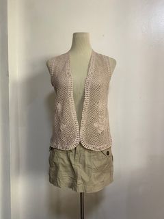 Crochet vest summer  top | bikini cover up