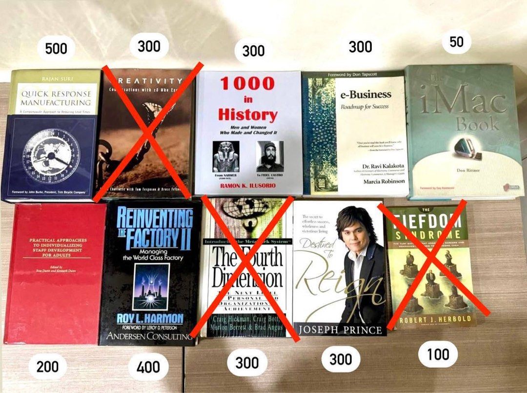 Dad’s Preloved Books (Category: Storybooks) located in Manila. Submitted by jtlee93 (Listing ID 1299295813, Image 2). Description: RFS: Helping my dad declutter and sell his books — mostly business/ advertising/ marketing-related 🙂 📖 Unless stated otherwise, most of them are pre-loved but in good to excellent condition 🙂 _________________ ***Prices are very negotiable esp if getting a lot :)*** 📩 Feel free to drop me a PM for more questions/ 