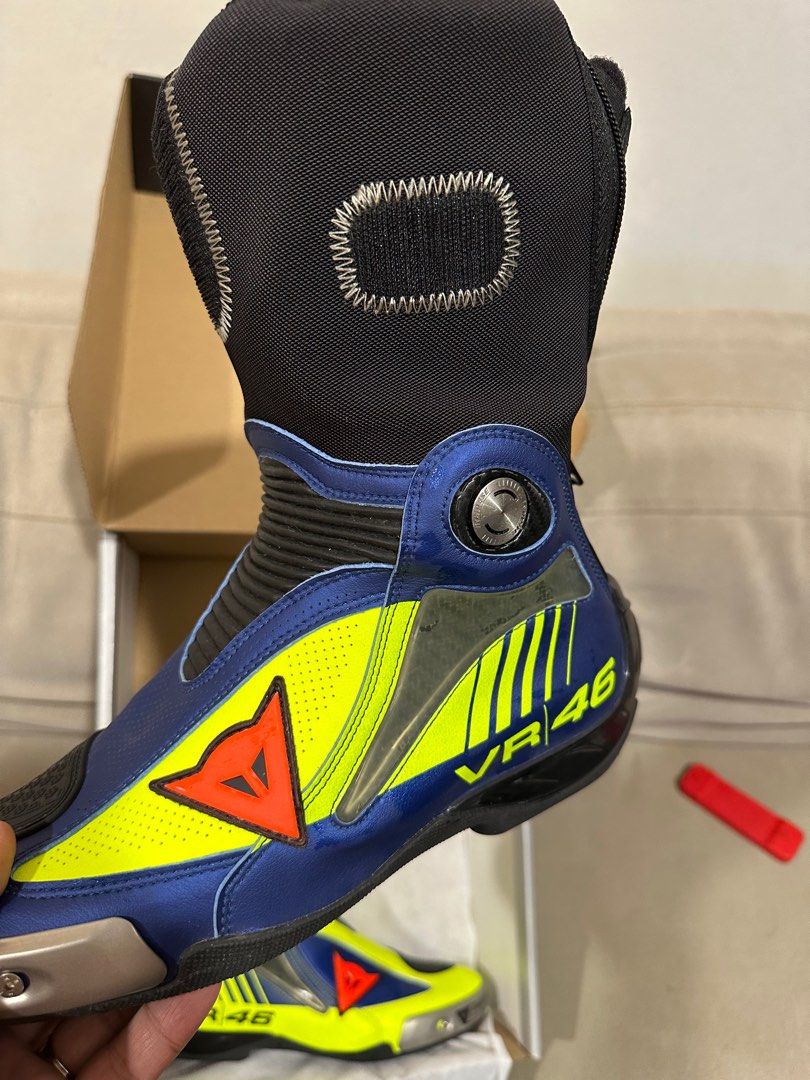 Dainese R Axial Pro In Air VR46 Rossi Replica Men s Fashion Footwear Boots on Carousell