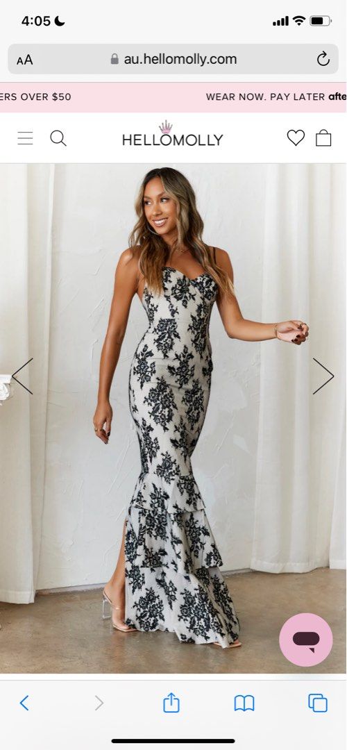 dear emilia her moment maxi dress black DEAR EMILIA HER MOMENT MAXI DRESS BLACK, Women's Fashion, Dresses & Sets,  Dresses on Carousell