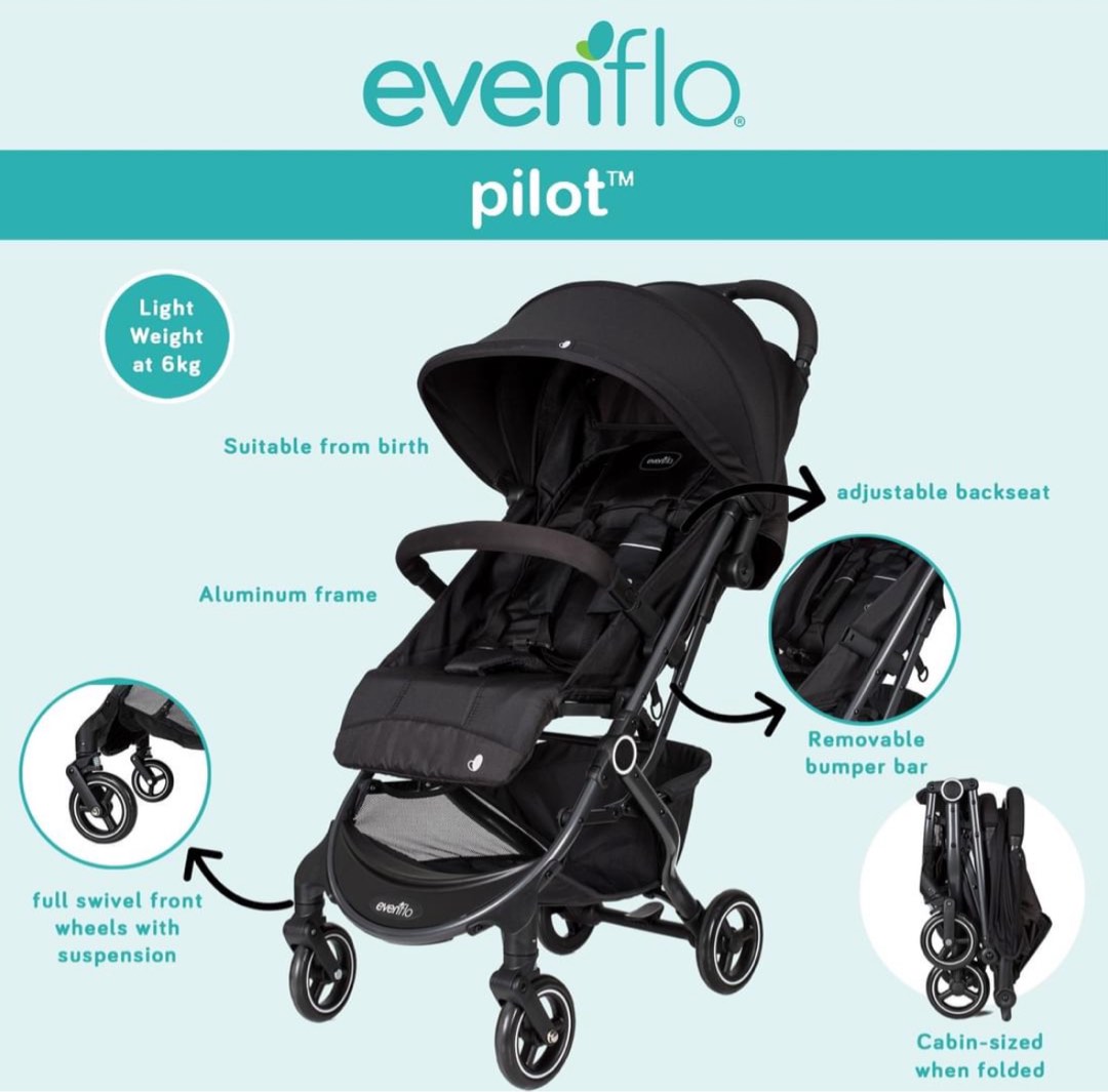 EVENFLO X GB PILOT STROLLER Babies Kids Going Out Strollers on Carousell