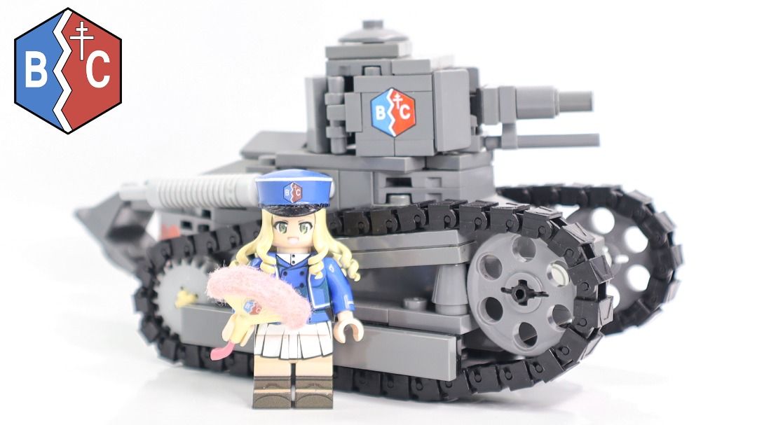 Ever und Brick FT 17 BC Girls und Panzer LEGO