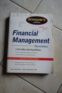 Financial Management 3rd Edition by Jae K. Shim & Joel G. Siegel
