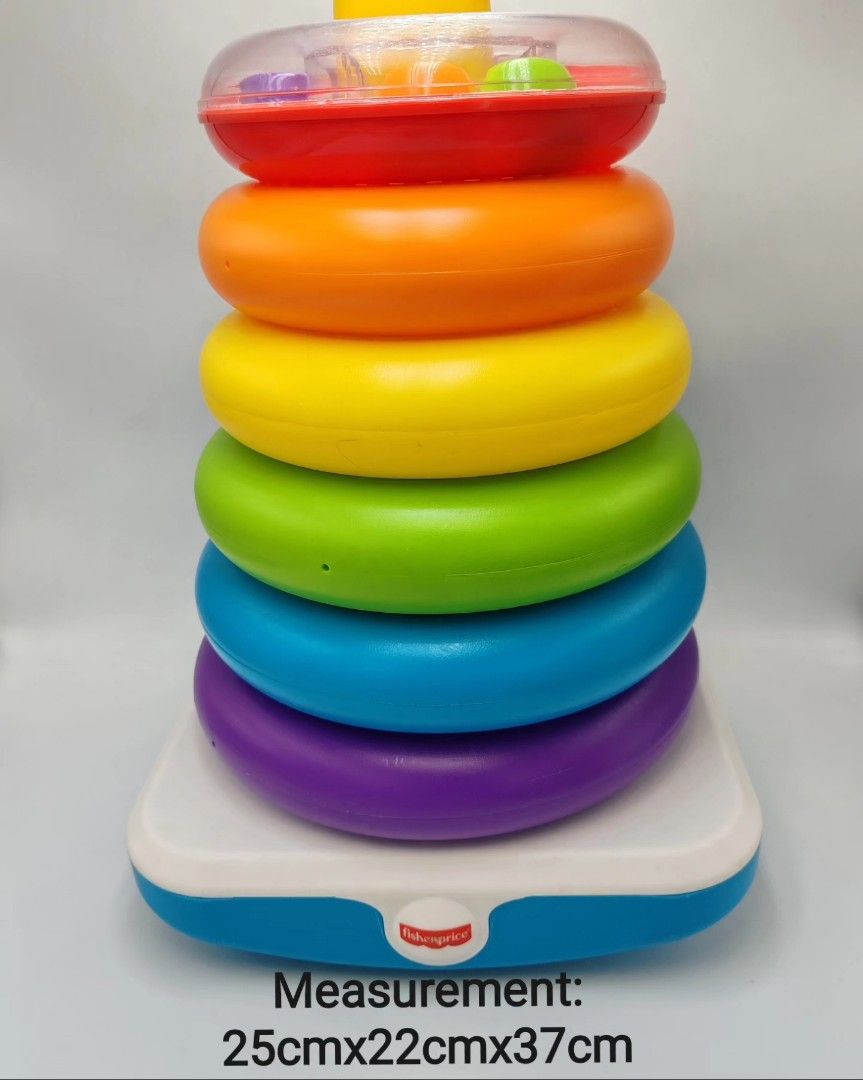 Fisher Price Giant Rock-a-Stack, Babies & Kids, Infant Playtime on ...
