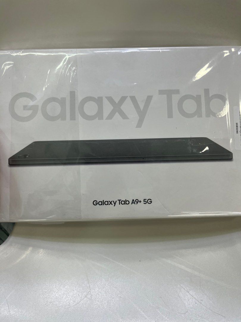 Galaxy Tab A9 Plus 5g 128gb 8g ram (Category: Android) located in San Juan City. Submitted by AshleyandLynGeneralmerchandise (Listing ID 1299343457, Image 2). Description: We accept trade in Credit card / Home Credit Shipping Meet ups / Delivery Fb page: Ashley & Lyn.