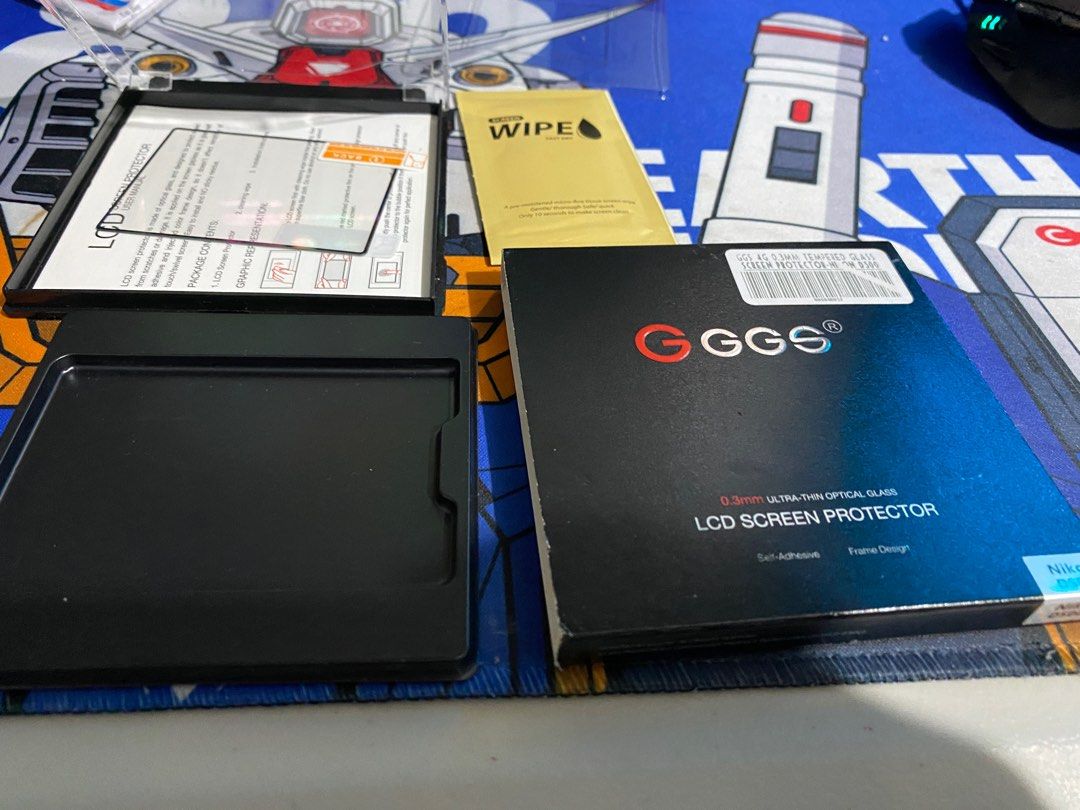 GGS 4G High End Screen Protector for Nikon D500 (Category: Cameras) located in Quezon City. Submitted by dranoel.loyola (Listing ID 1299280892, Image 3). Description: Selling a High End screen protector for the Nikon D500. NOTE: only contains the screen protector for 3.2in LCD Monitor of the nikon D500. The top LCD protector is not included because i used it already Location Cubao Courier service to be shouldered by the buyer. Payment thru gcash.