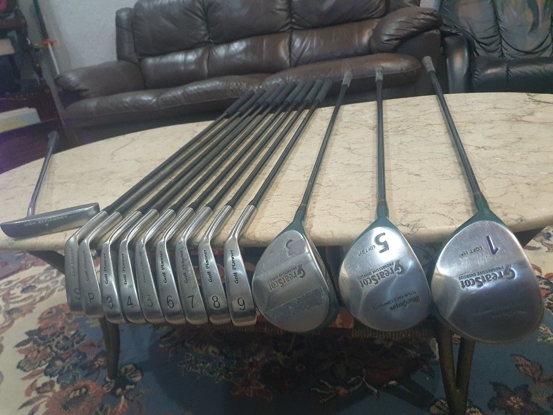 Golf lefty set (Category: Golf) located in Paranaque City. Submitted by manilagolfmarket (Listing ID 1299295437, Image 1). Description: For Sale Lefty Set. Golf planner R flex graphite shaft cavity back irons. Greatscot woods and driver bag included for only 13.9k pick up Bf Paranaque or add shipping.