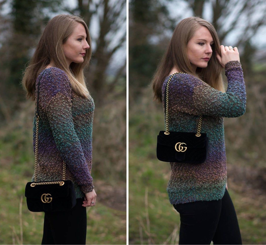 Gucci Marmont Velvet Mini Bag Luxury Bags Wallets on Carousell