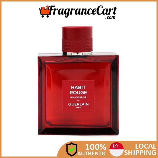 Guerlain Habit Rouge Prive EDP for Men (100ml) [Brand New 100