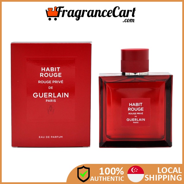 Guerlain Habit Rouge Prive EDP for Men (100ml) [Brand New 100