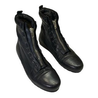 Guidi CCP Yohji SLP Alternative Front-Zip Leather Boots Sneaker Shoes COSTUME NATIONAL HOMME