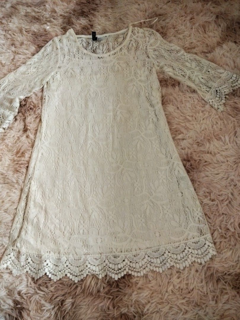 H&M lace dress cream color, Women's Fashion, Dresses & Sets, Dresses on Carousell H&M lace dress cream color, Women's Fashion, Dresses & Sets, Dresses on Carousell