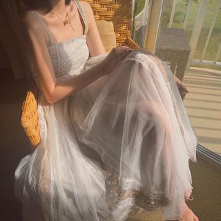 HQ Lace Fairy Mesh Dress