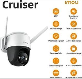Imou IPC-S22FN Cruiser 1080P Full Color Outdoor Security Camera