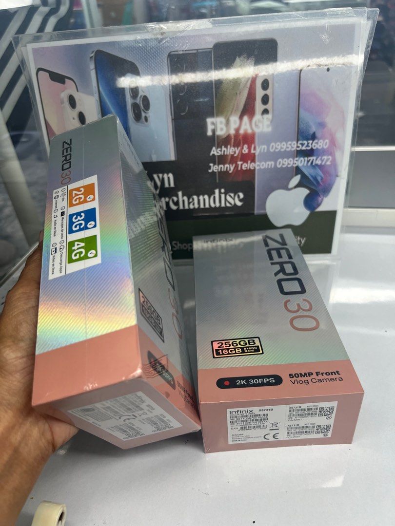 Infinix Zero 30 256gb 8g ram (Category: Android Others) located in San Juan City. Submitted by AshleyandLynGeneralmerchandise (Listing ID 1299390400, Image 3). Description: We accept trade in Credit card / Home Credit Shipping Meet ups / Delivery Fb page: Ashley & Lyn.