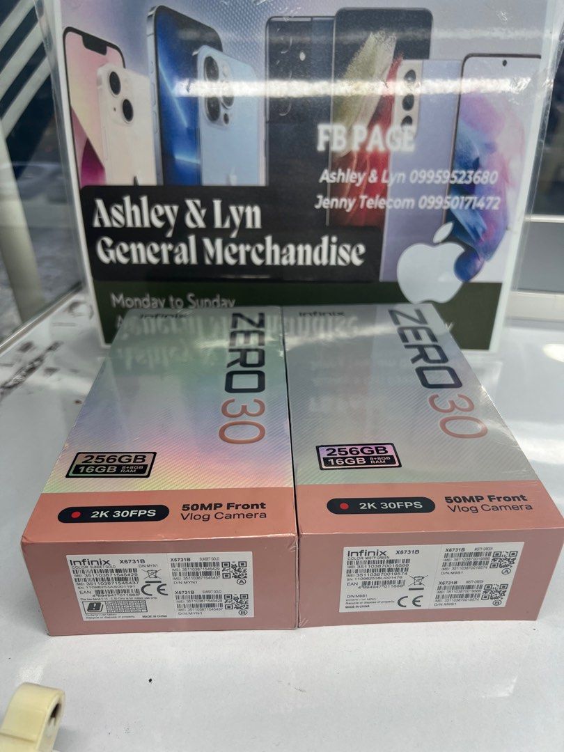 Infinix Zero 30 256gb 8g ram (Category: Android Others) located in San Juan City. Submitted by AshleyandLynGeneralmerchandise (Listing ID 1299390400, Image 2). Description: We accept trade in Credit card / Home Credit Shipping Meet ups / Delivery Fb page: Ashley & Lyn.