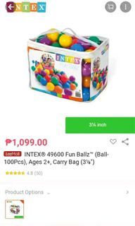 Intex fun ball