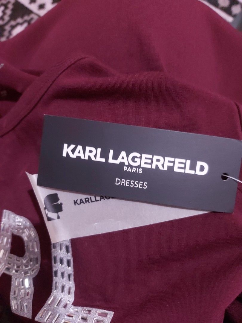 Karl Lagerfeld Dress (Category: Dresses) located in Quezon City. Submitted by rhacquel_572 (Listing ID 1299339040, Image 3). Description: Kl Dress Maroon Color Size XL.