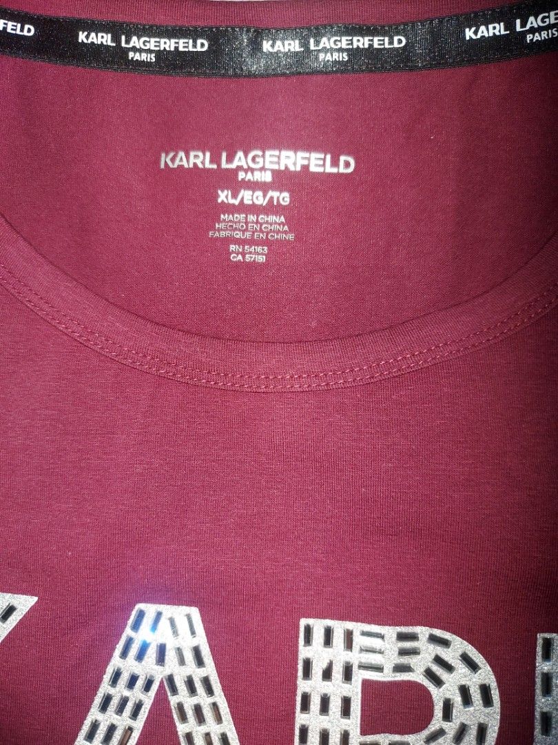 Karl Lagerfeld Dress (Category: Dresses) located in Quezon City. Submitted by rhacquel_572 (Listing ID 1299339040, Image 2). Description: Kl Dress Maroon Color Size XL.