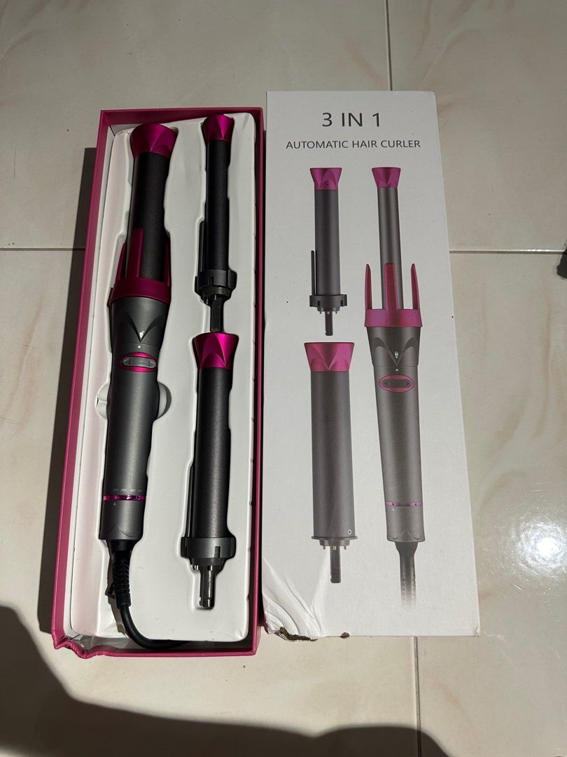 Korean 3 in 1 Automatic Hair Curler