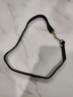 Leather bag strap