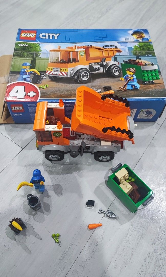 Lego City 60220 Garbage Truck Hobbies Toys Toys Games on Carousell