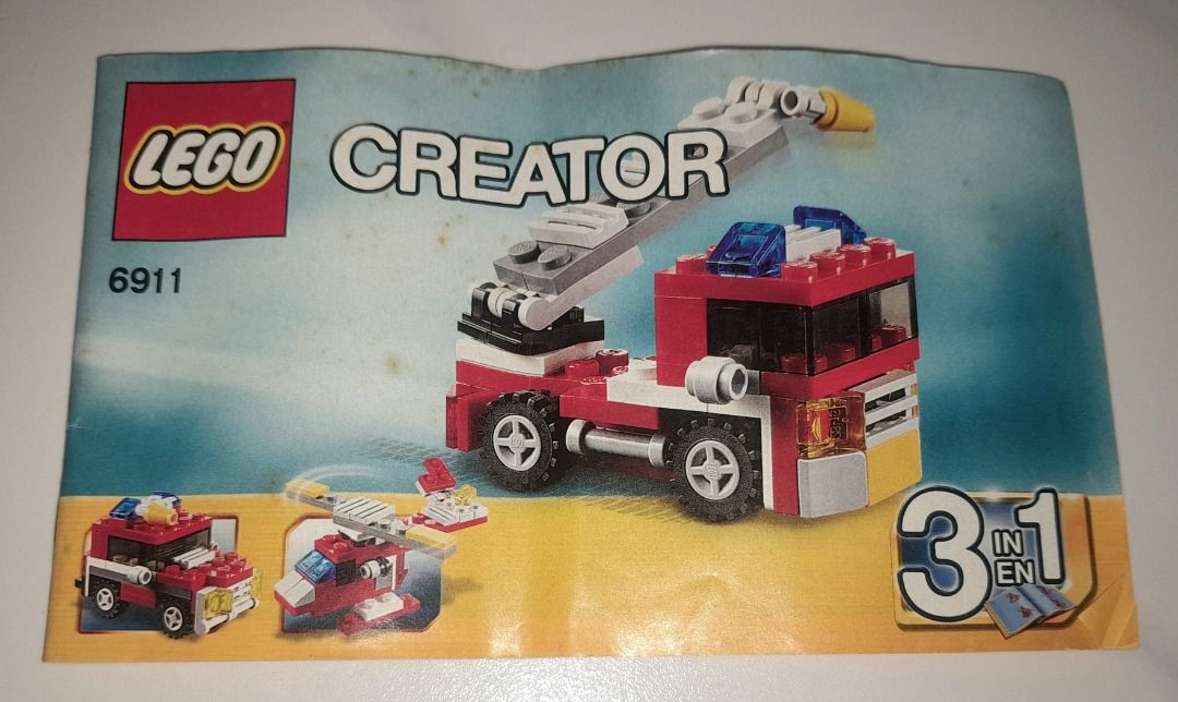 LEGO Creator 3 in 1 Mini Fire Rescue 6911