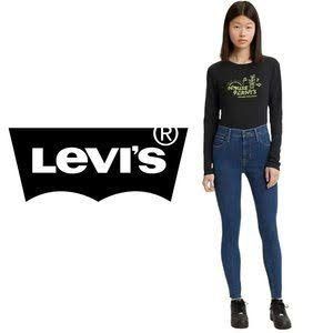 Levis bold curve low rise skinny top