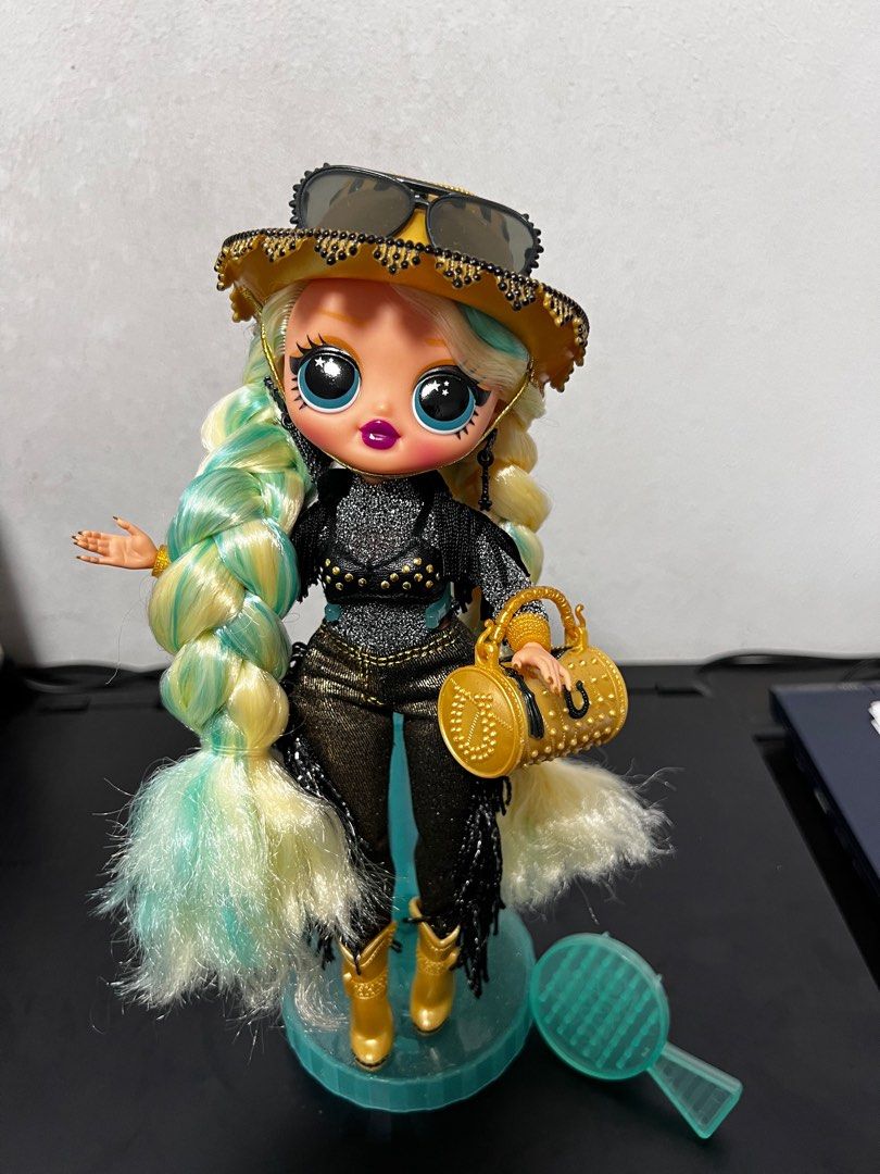 Lol doll with gold hair discount