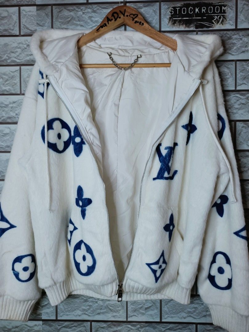Louis Vuitton mink fur hoodie