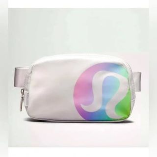 Lululemon everyday belt bag gray rainbow logo