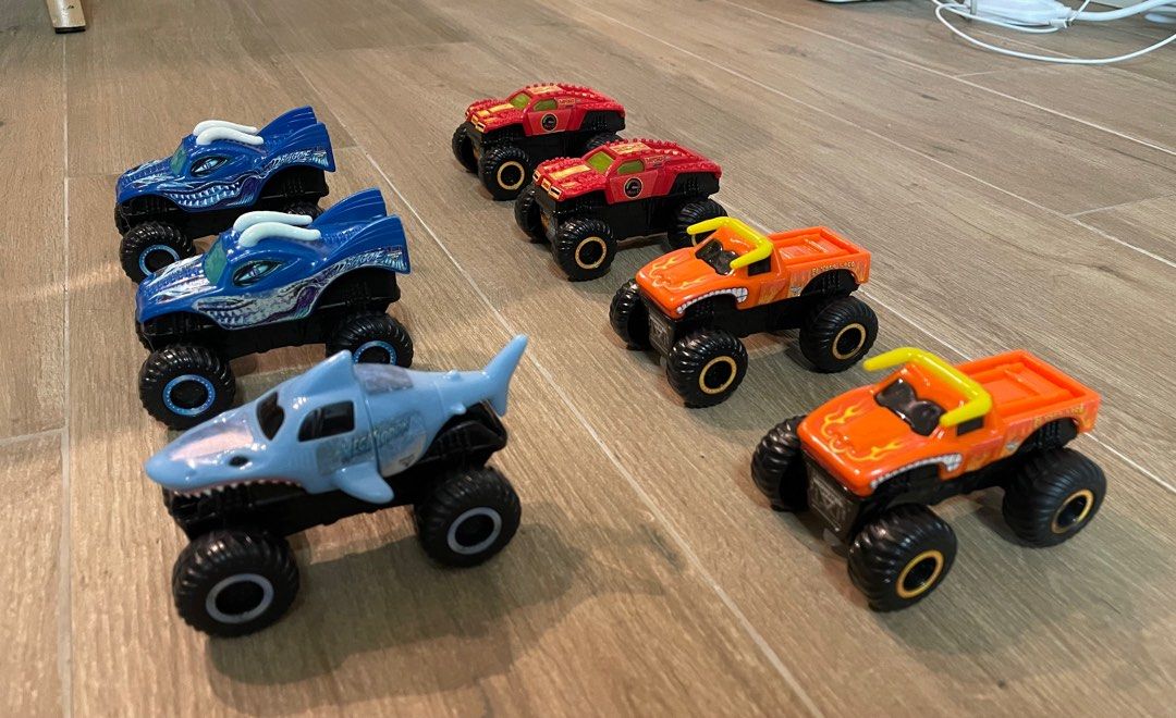 Monster jam mcdonalds toys clearance