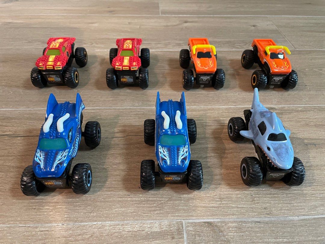 Monster jam mcdonalds toys hot sale
